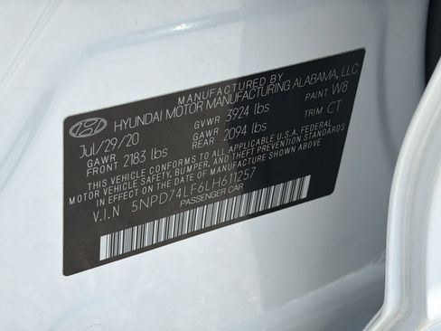 Used 2020 Hyundai Elantra SE w/ Cargo Package (C1) FWD image 31