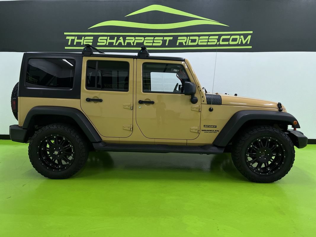 Used 2014 Jeep Wrangler Unlimited Sport w/ Quick Order Package 24S AWD/4WD image 11