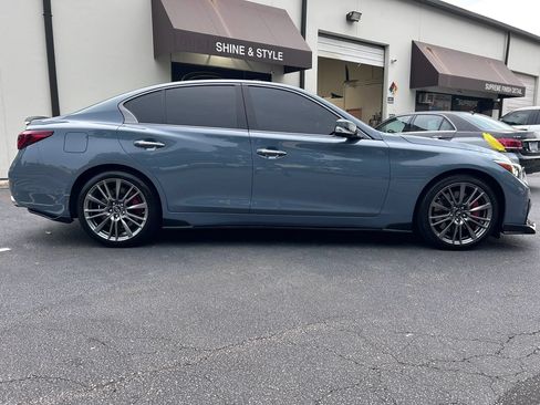 Used 2021 INFINITI Q50 Red Sport 400 w/ Cargo Package AWD/4WD image 2