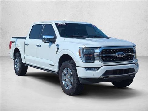 Certified 2022 Ford F150 Platinum w/ Equipment Group 701A High AWD/4WD image 3