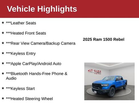 Used 2025 RAM 1500 Rebel AWD/4WD image 4