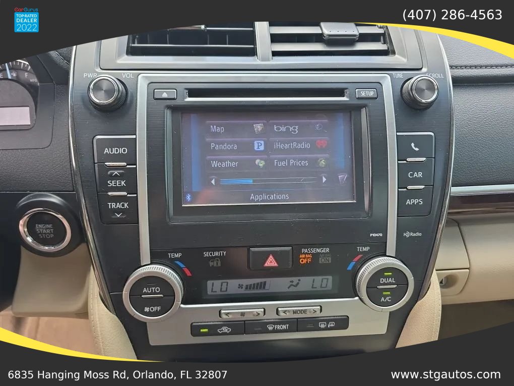 Used 2014 Toyota Camry XLE w/ Leather Package FWD image 14