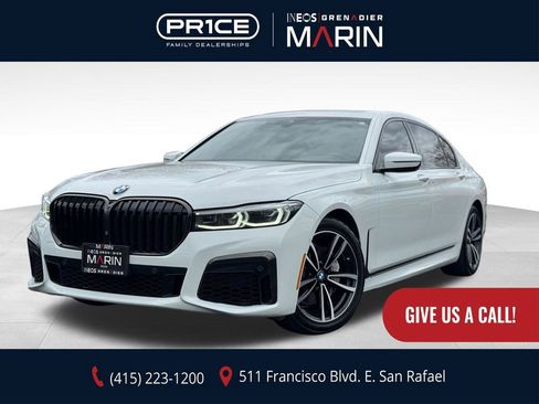 Used 2021 BMW 740i w/ M Sport Package RWD image 1