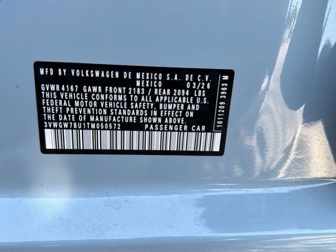 New 2026 Volkswagen Jetta SEL FWD image 21