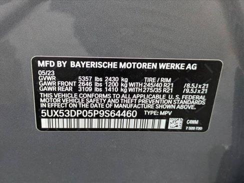 Used 2023 BMW X3 xDrive30i w/ Convenience Package AWD/4WD image 27