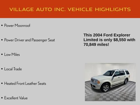 Used 2004 Ford Explorer Limited AWD/4WD image 14