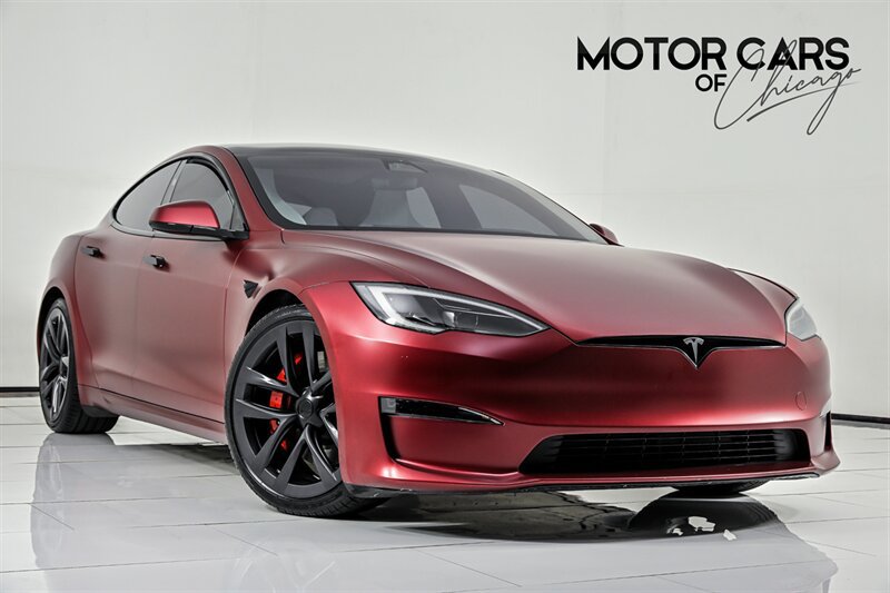 Used 2025 Tesla Model S Plaid AWD/4WD image 1