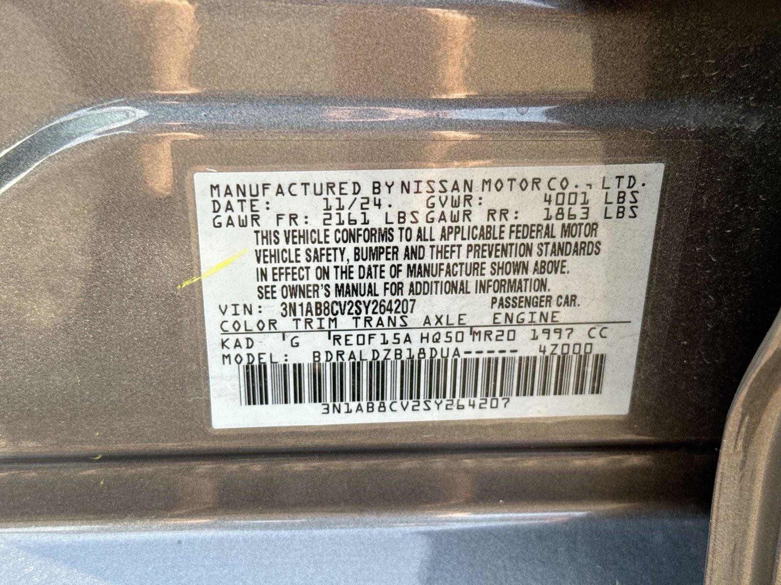 Used 2025 Nissan Sentra SV w/ Lighting Package FWD image 25