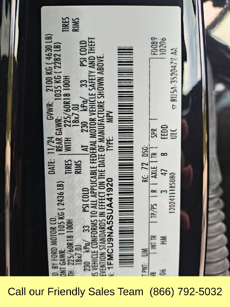 Used 2025 Ford Escape ST-Line Select AWD/4WD image 27