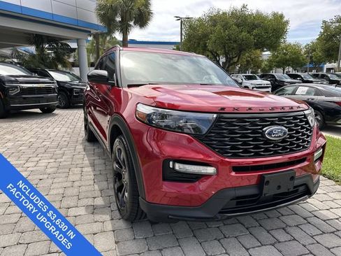 Used 2023 Ford Explorer ST-Line w/ Class IV Trailer Tow Package RWD image 17