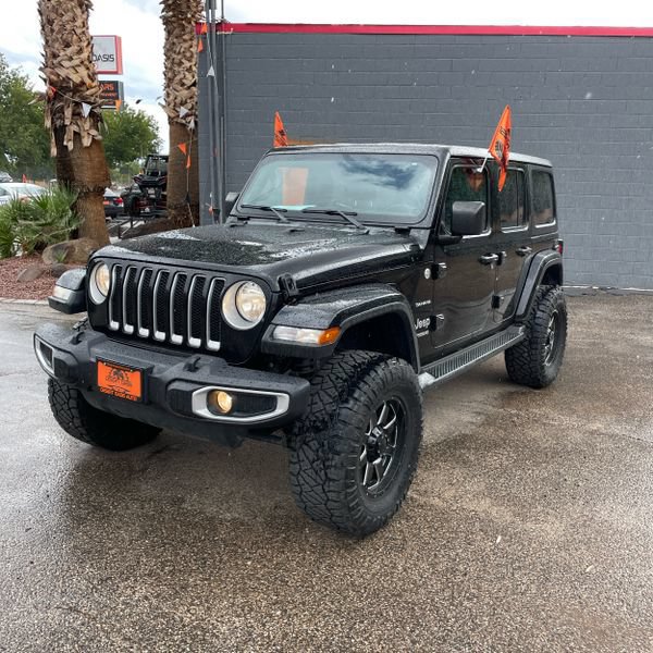 Used 2019 Jeep Wrangler Unlimited Sahara AWD/4WD image 1