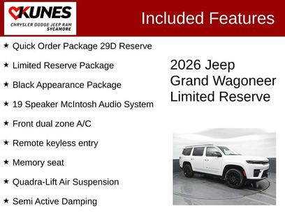 New 2026 Jeep Grand Wagoneer Limited