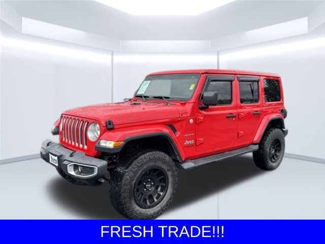 Used 2018 Jeep Wrangler Unlimited Sahara w/ Cold Weather Group AWD/4WD image 2