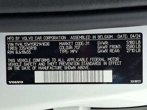 Used 2024 Volvo V60 B5 Cross Country Plus AWD/4WD image 27