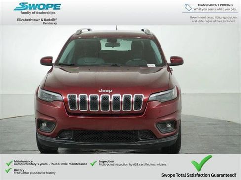 Certified 2019 Jeep Cherokee Latitude Plus w/ Cold Weather Group FWD image 8