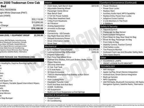 New 2025 RAM 2500 Tradesman image 26
