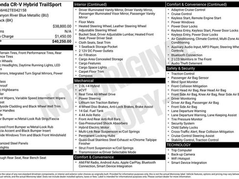Used 2026 Honda CR-V TrailSport image 11