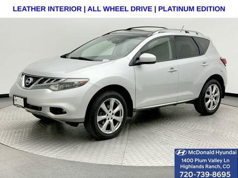 Used 2012 Nissan Murano LE w/ Platinum Pkg AWD/4WD image 1