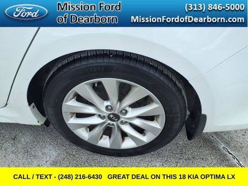 Used 2018 Kia Optima LX w/ 17" Alloy Wheels Package image 9