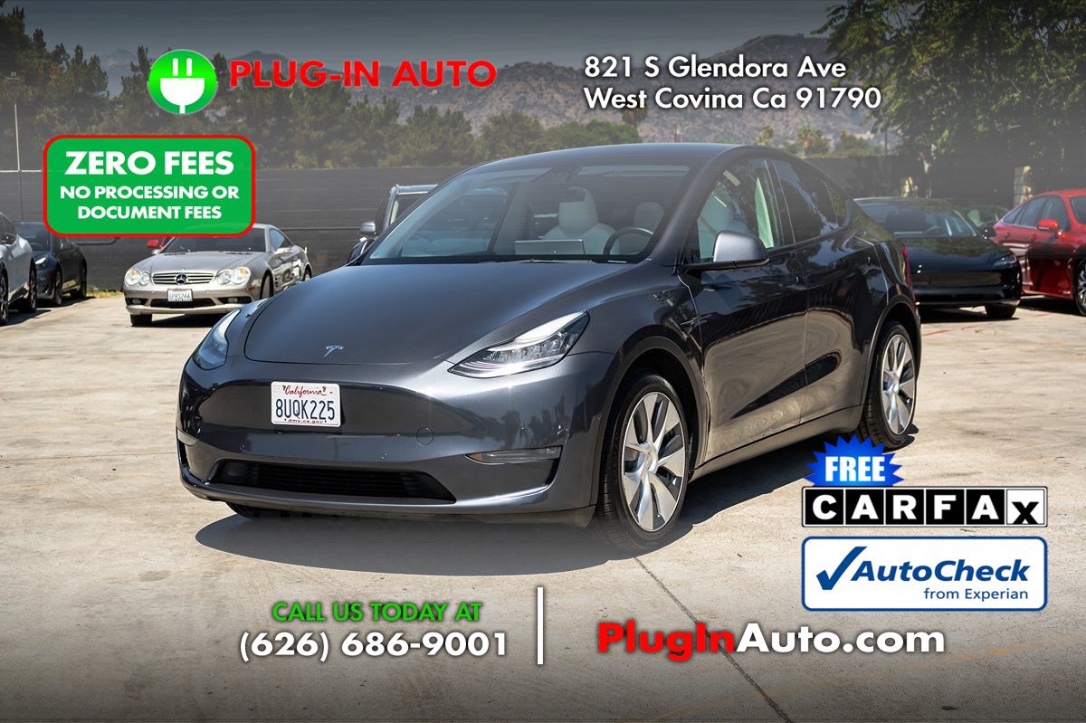 Used 2021 Tesla Model Y Long Range AWD/4WD image 1