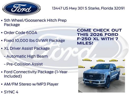 New 2026 Ford F250 XL w/ STX Appearance Package image 20