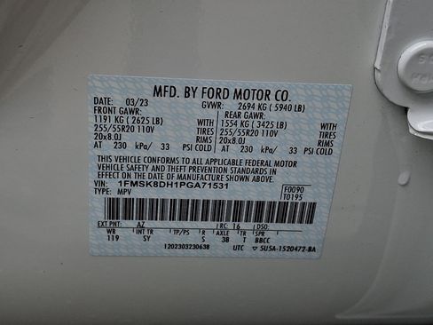 Certified 2023 Ford Explorer XLT w/ Equipment Group 202A image 27