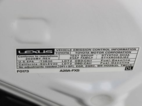 Certified 2025 Lexus RX 350h w/ Convenience Package AWD/4WD image 28