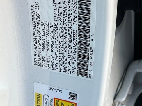 Used 2025 Honda Accord SE image 34