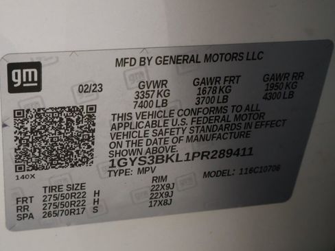 Used 2023 Cadillac Escalade Premium Luxury w/ LPO, Floor Liner Package image 29