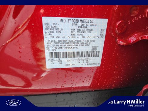 New 2025 Ford Explorer Platinum w/ LUX Leather Package image 25