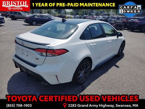 Certified 2023 Toyota Corolla SE w/ Carpet Mat Package (TMS) FWD image 9