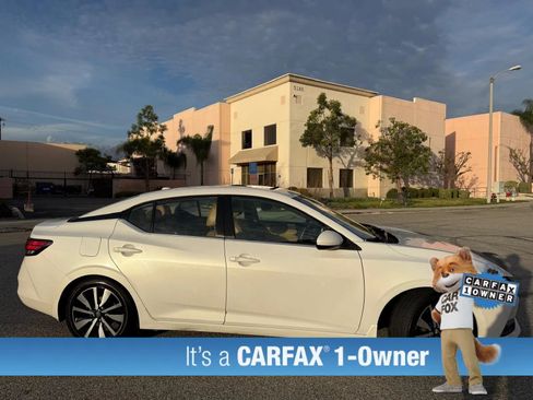 Used 2021 Nissan Sentra SV w/ SV Premium Package FWD image 3