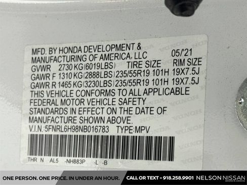 Used 2022 Honda Odyssey Elite image 35
