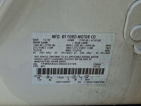 Used 2022 Ford Explorer ST w/ Equipment Group 401A image 30