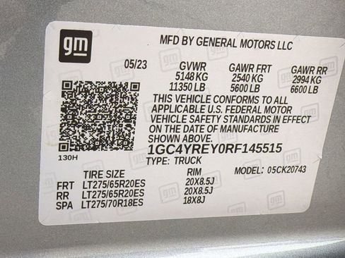 Certified 2024 Chevrolet Silverado 2500 High Country w/ Technology Package image 21