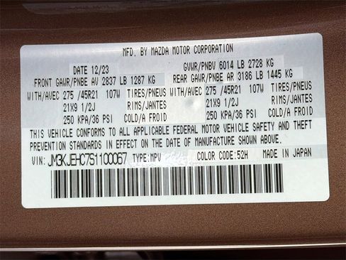 Used 2025 MAZDA CX-70 3.3 Turbo S w/ Premium Plus image 38