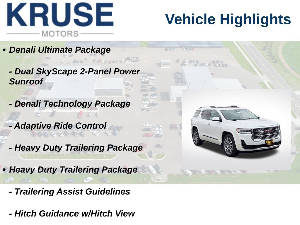 Used 2023 GMC Acadia Denali w/ Denali Ultimate Package AWD/4WD image 14