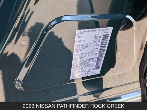 Certified 2023 Nissan Pathfinder Rock Creek AWD/4WD image 24