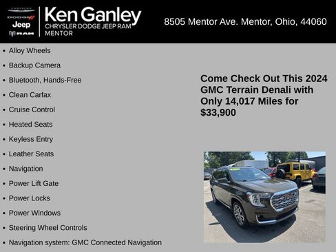 Used 2024 GMC Terrain Denali AWD/4WD image 5