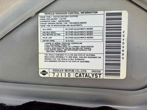 Used 1999 INFINITI G20 FWD image 50