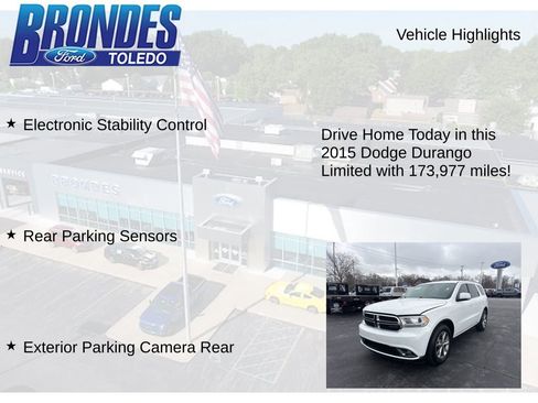 Used 2015 Dodge Durango Limited RWD image 11