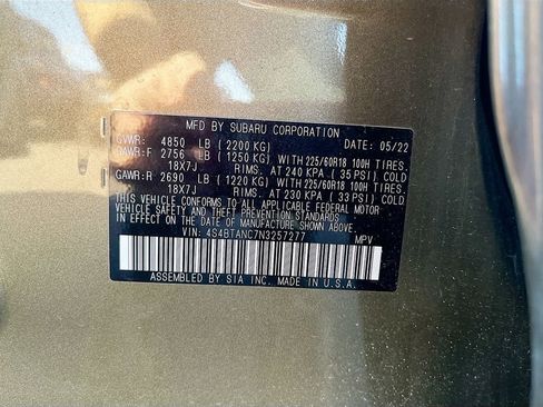 Used 2022 Subaru Outback Limited w/ Popular Package #2 image 31