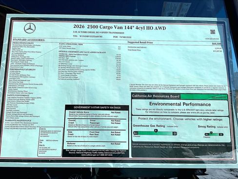 New 2026 Mercedes-Benz Sprinter 2500 image 18