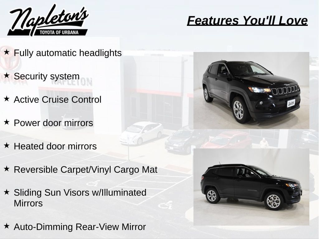 Used 2025 Jeep Compass Latitude w/ Sun & Sound Group AWD/4WD image 20