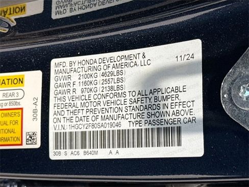 Used 2025 Honda Accord Touring image 28