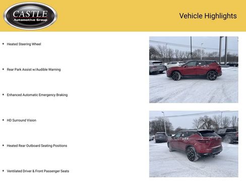 Used 2023 Chevrolet Blazer RS w/ Driver Confidence II Package image 8