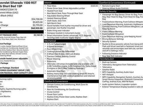 Used 2026 Chevrolet Silverado 1500 RST w/ RST Select Package image 37