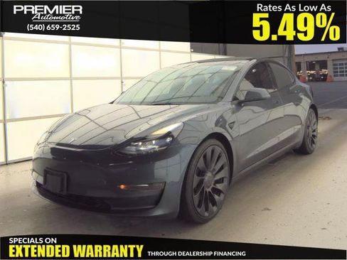 Used 2023 Tesla Model 3 Performance AWD/4WD image 1
