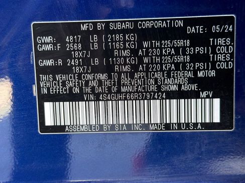 Certified 2024 Subaru Crosstrek 2.5i Sport AWD/4WD image 53