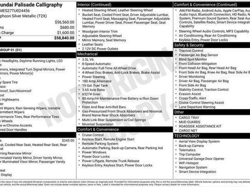 New 2026 Hyundai Palisade Calligraphy image 31